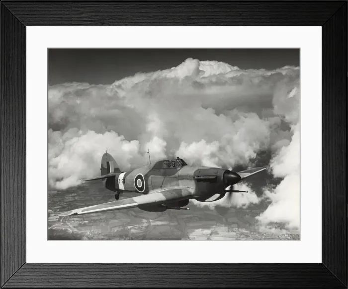 Framed Print : Hawker Hurricane Mk 2D