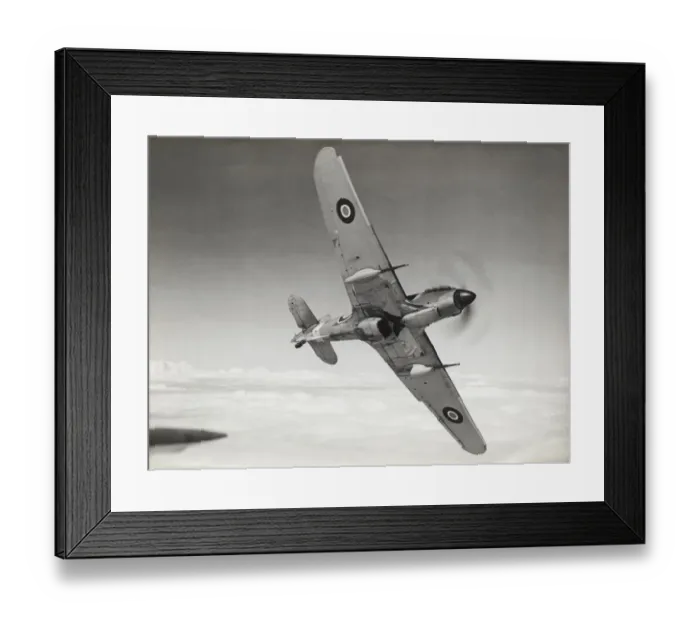 Framed Print : Hawker Hurricane Mk 2D Framed Print : Hawker Hurricane Mk 2D