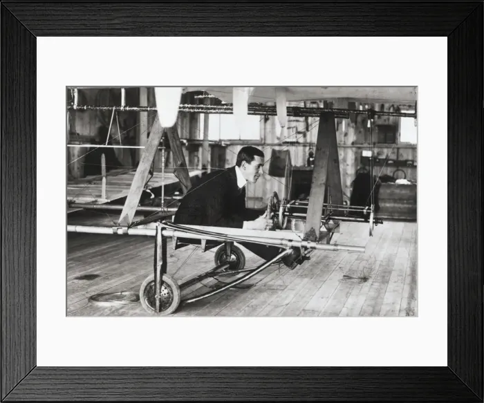 Framed Print : Avro Roe 1 Biplane Framed Print : Avro Roe 1 Biplane
