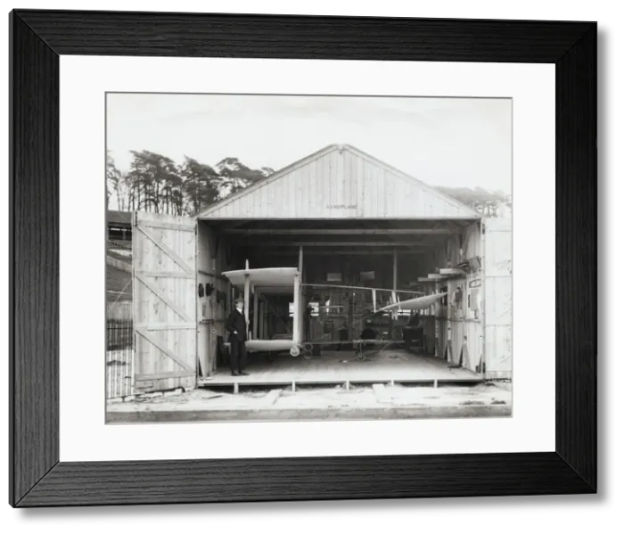 Framed Print : Avro Roe 1 Biplane Framed Print : Avro Roe 1 Biplane