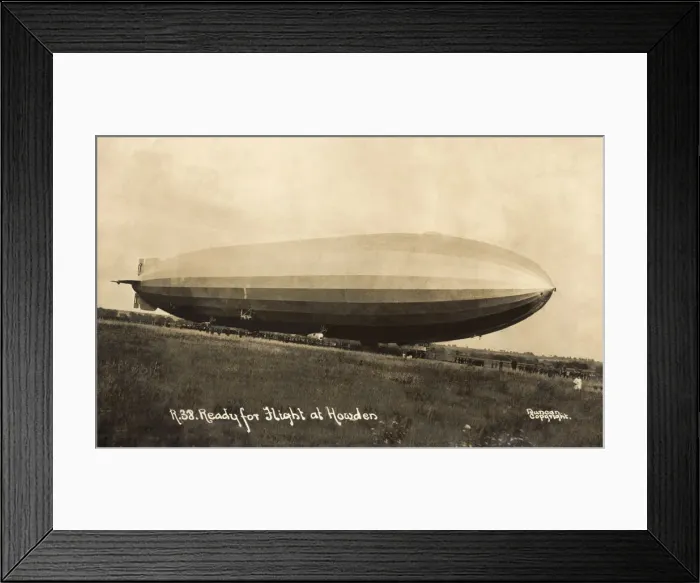 Framed Print : Royal Airship Works R-38 ZR-2 Framed Print : Royal Airship Works R-38 ZR-2