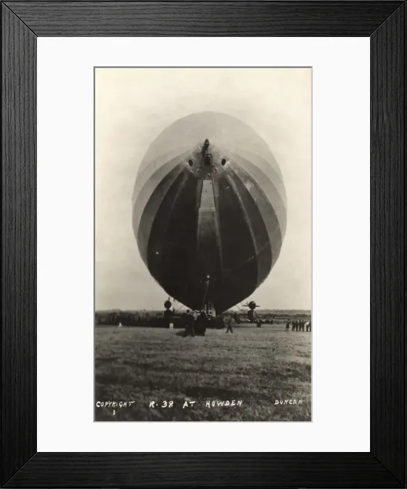 Framed Print : Royal Airship Works R-38 ZR-2 Framed Print : Royal Airship Works R-38 ZR-2