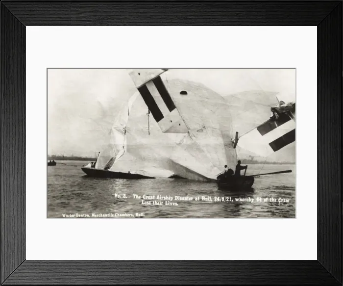 Framed Print : Royal Airship Works R-38 ZR-2 Framed Print : Royal Airship Works R-38 ZR-2