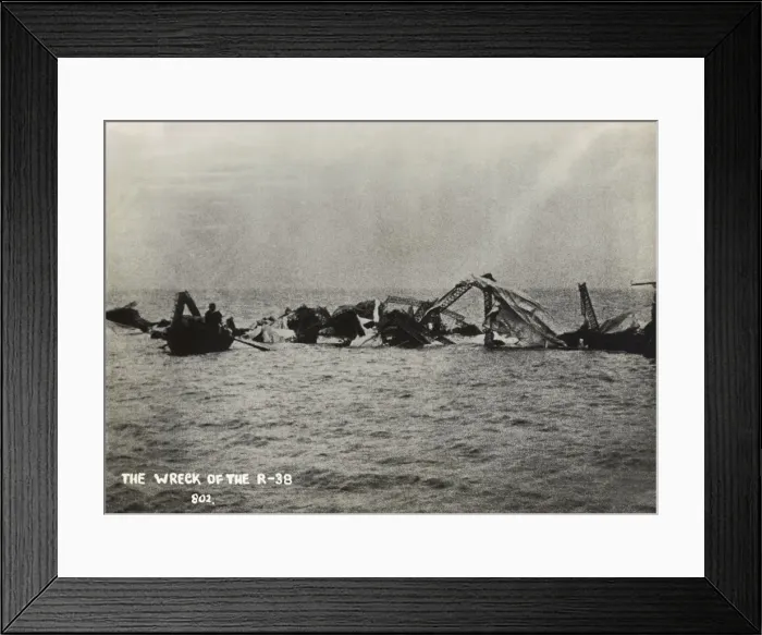 Framed Print : Royal Airship Works R-38 ZR-2 Framed Print : Royal Airship Works R-38 ZR-2