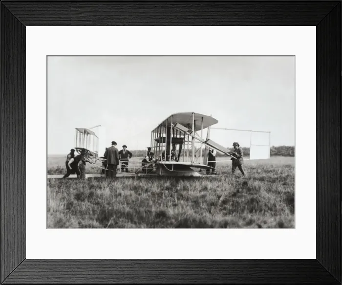 Framed Print : Wright Flyer A ( Shorts)