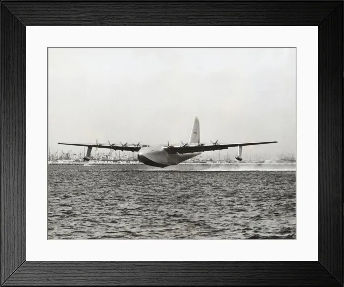 Framed Print : Hughes H-4 Hercules / Spruce Goose Framed Print : Hughes H-4 Hercules / Spruce Goose