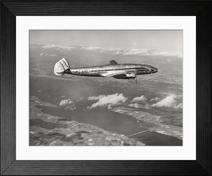 Framed Print : Lockheed L-049E Constellation Framed Print : Lockheed L-049E Constellation