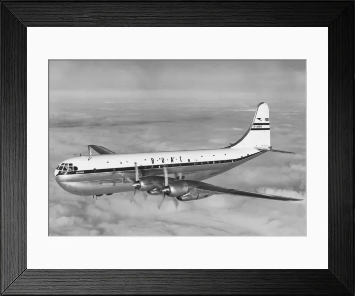 Framed Print : Boeing 377 Stratocruiser Framed Print : Boeing 377 Stratocruiser