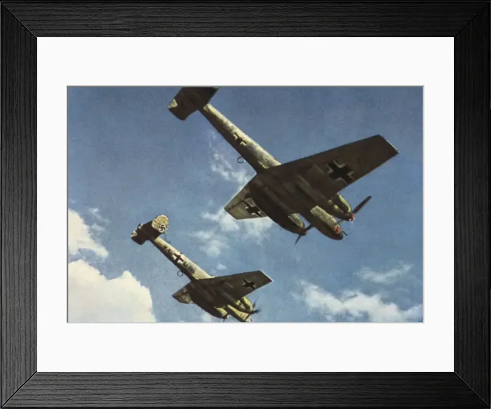 Framed Print : Messerschmitt Bf-110