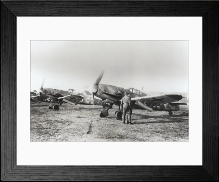 Framed Print : Messerschmitt Bf-109G-6R2 Framed Print : Messerschmitt Bf-109G-6R2
