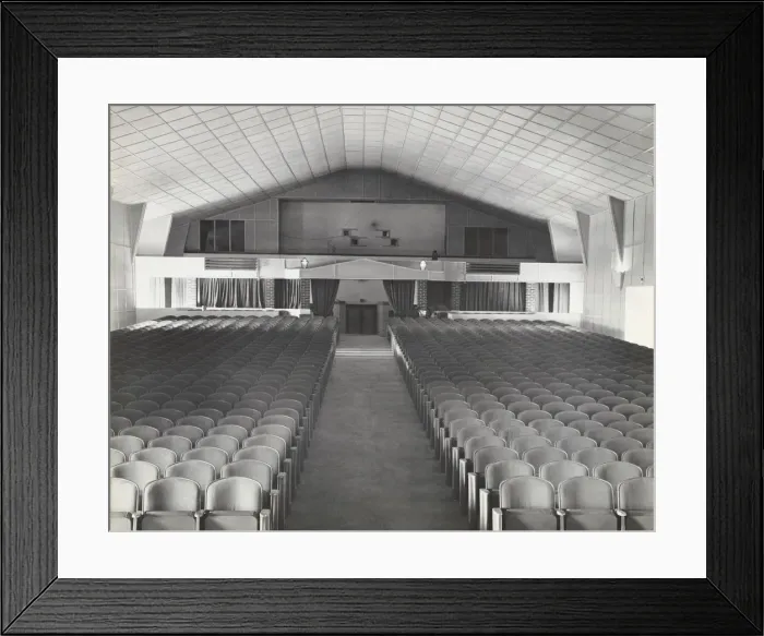 Framed Print : The Aero Theatre at the Headquarters of the USAFe 85th? Framed Print : The Aero Theatre at the Headquarters of the USAFe 85th?