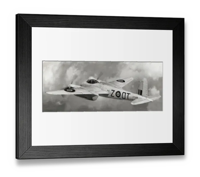 Framed Print : de Havilland DH-98 Mosquito T-3 Framed Print : de Havilland DH-98 Mosquito T-3