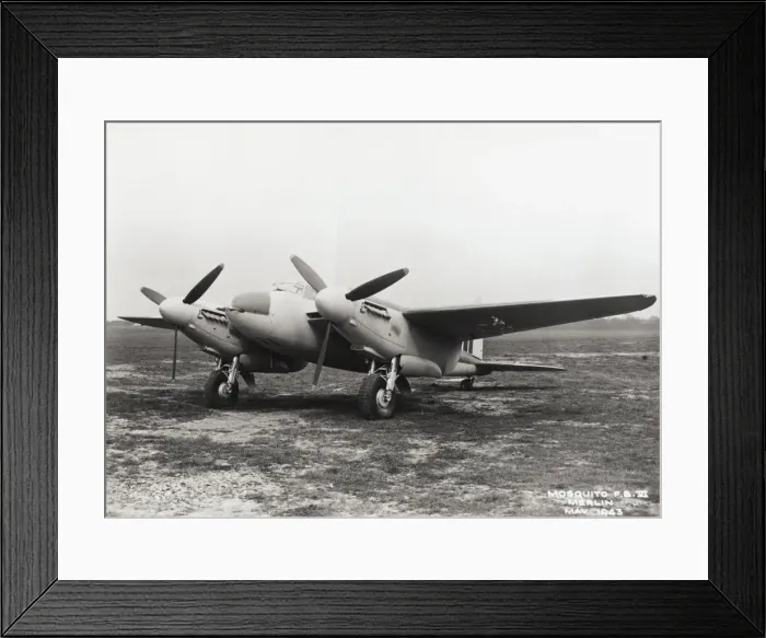 Framed Print : de Havilland DH-98 Mosquito FB-6 Framed Print : de Havilland DH-98 Mosquito FB-6