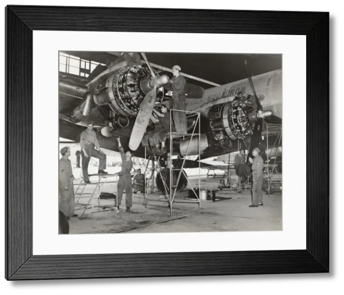 Framed Print : Douglas DC-4 / C-54 Skymaster Framed Print : Douglas DC-4 / C-54 Skymaster