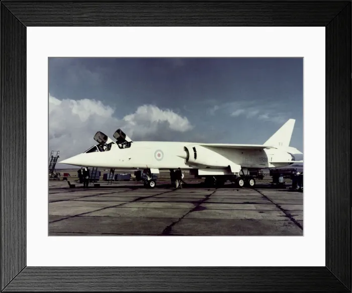 Framed Print : BAC TSR-2. The British Aircraft Corporation Tsr 2 Prototype Parked with Canopies Open Framed Print : BAC TSR-2. The British Aircraft Corporation Tsr 2 Prototype Parked with Canopies Open