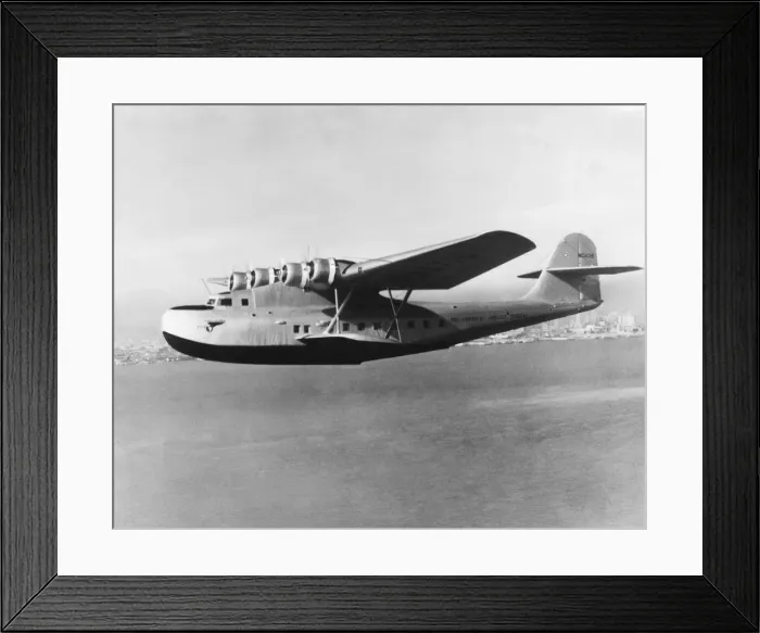 Framed Print : Martin M-130 China Clipper
