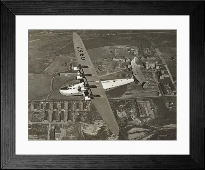 Framed Print : Martin M-156C Clipper Framed Print : Martin M-156C Clipper