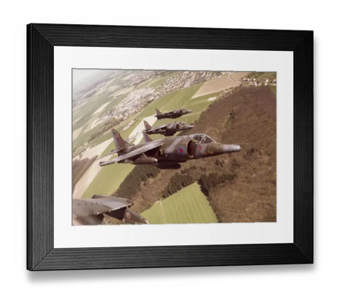 Framed Print : BAE Harrier GR-3 Framed Print : BAE Harrier GR-3