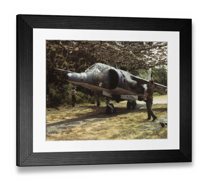 Framed Print : BAE Harrier GR-3 Framed Print : BAE Harrier GR-3