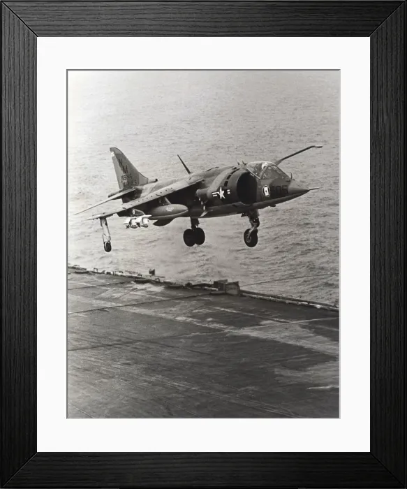 Framed Print : BAE Boeing AV-8A Harrier Framed Print : BAE Boeing AV-8A Harrier