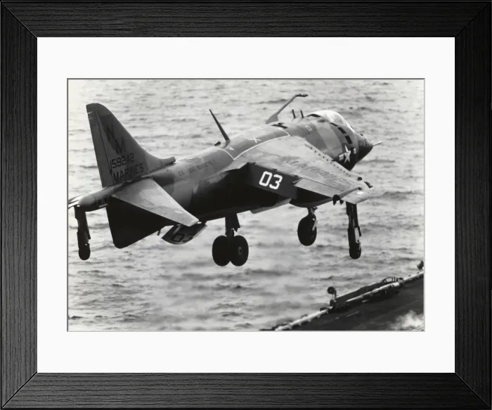 Framed Print : BAE Boeing AV-8A Harrier Framed Print : BAE Boeing AV-8A Harrier