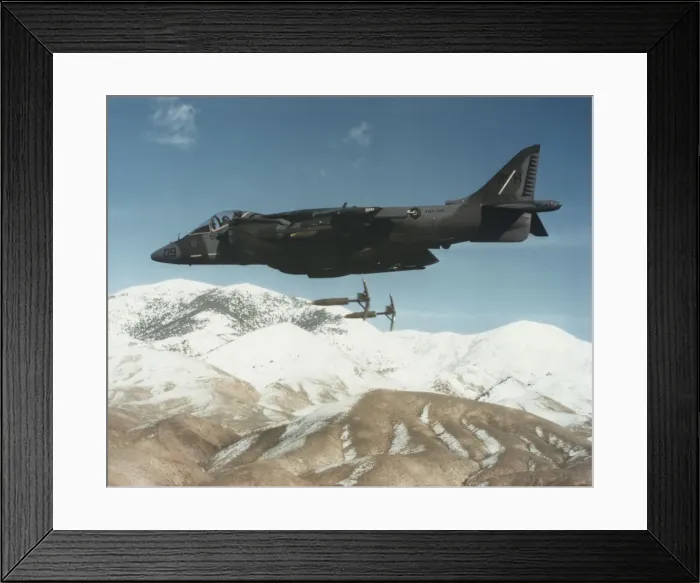 Framed Print : BAE Boeing AV-8B Harrier Framed Print : BAE Boeing AV-8B Harrier