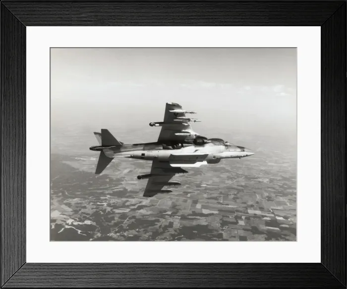 Framed Print : BAE Boeing AV-8A Harrier Framed Print : BAE Boeing AV-8A Harrier