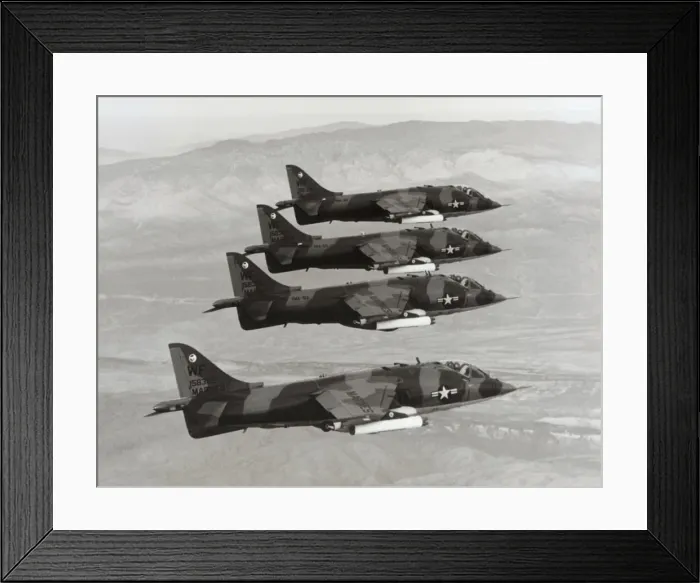 Framed Print : BAE Boeing AV-8A Harrier Framed Print : BAE Boeing AV-8A Harrier