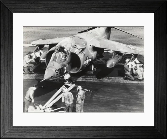 Framed Print : BAE Boeing AV-8A Harrier Framed Print : BAE Boeing AV-8A Harrier