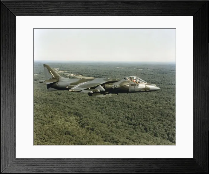 Framed Print : BAE Boeing AV-8B Harrier Framed Print : BAE Boeing AV-8B Harrier