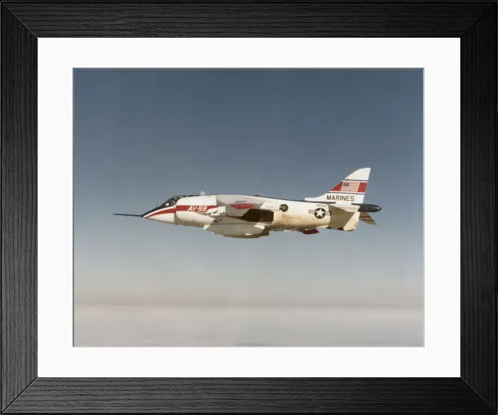 Framed Print : BAE Boeing AV-8B Harrier Framed Print : BAE Boeing AV-8B Harrier