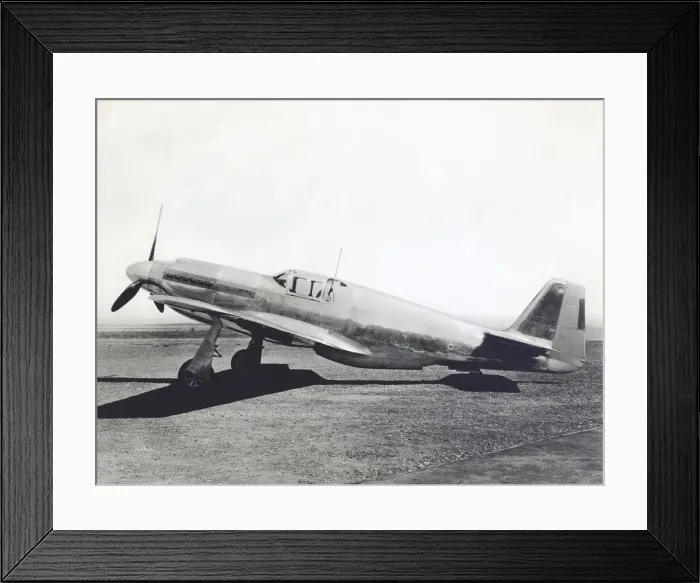 Framed Print : North American NA-73X Prototype Mustang Framed Print : North American NA-73X Prototype Mustang