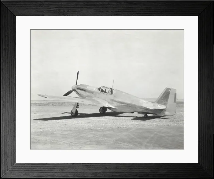 Framed Print : North American NA-73X Prototype Mustang Framed Print : North American NA-73X Prototype Mustang