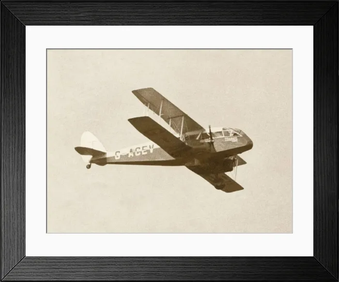 Framed Print : de Havilland DH-84 Dragon Framed Print : de Havilland DH-84 Dragon