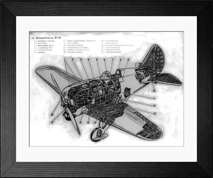 Framed Print : Polikarpov I-16 Rata Framed Print : Polikarpov I-16 Rata