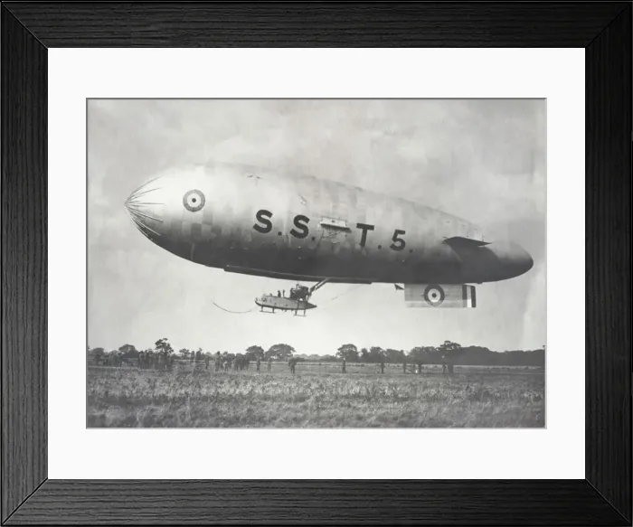 Framed Print : S. S. T. 5 Royal Naval Air Service Rnas Patrol Non-Rigid A? Framed Print : S. S. T. 5 Royal Naval Air Service Rnas Patrol Non-Rigid A?