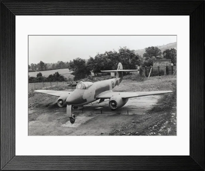 Framed Print : Gloster Meteor Framed Print : Gloster Meteor