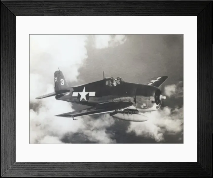 Framed Print : Grumman F6F Hellcat Framed Print : Grumman F6F Hellcat