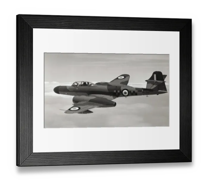 Framed Print : Gloster Meteor Framed Print : Gloster Meteor
