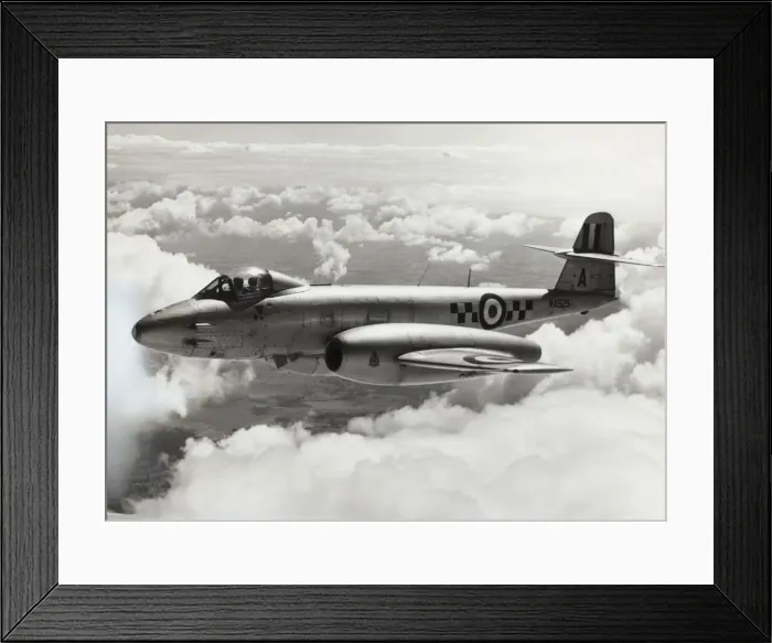 Framed Print : Gloster Meteor Framed Print : Gloster Meteor