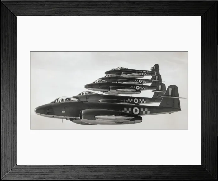 Framed Print : Gloster Meteor Framed Print : Gloster Meteor