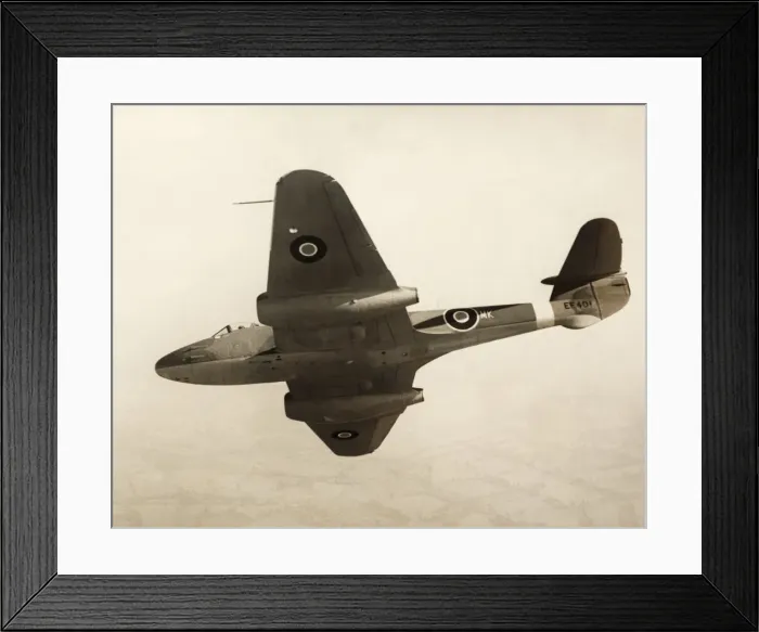 Framed Print : Gloster Meteor Framed Print : Gloster Meteor