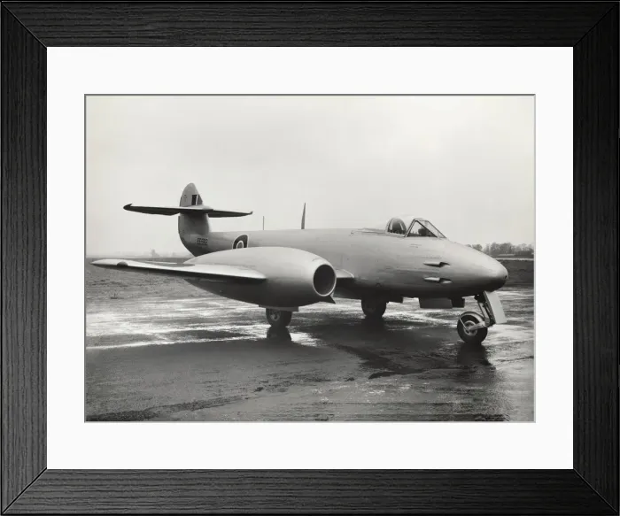 Framed Print : Gloster Meteor Framed Print : Gloster Meteor