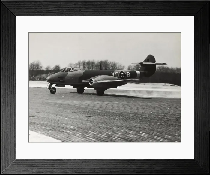 Framed Print : Gloster Meteor Framed Print : Gloster Meteor