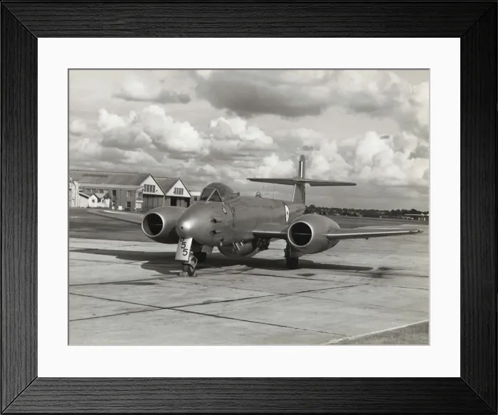 Framed Print : Gloster Meteor Framed Print : Gloster Meteor