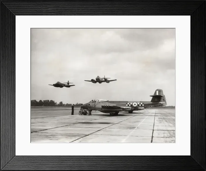 Framed Print : Gloster Meteor Framed Print : Gloster Meteor