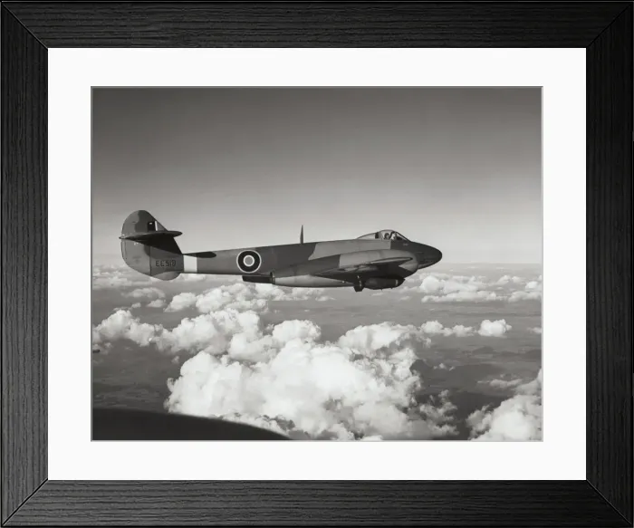 Framed Print : Gloster Meteor Framed Print : Gloster Meteor