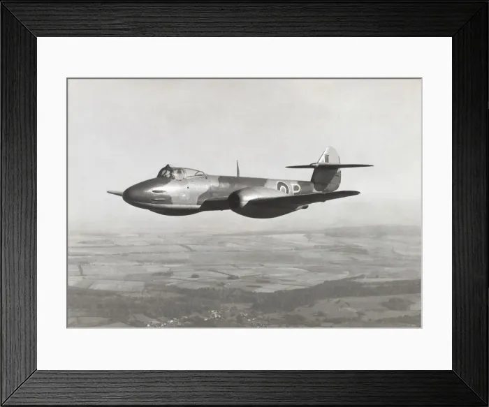 Framed Print : Gloster Meteor Framed Print : Gloster Meteor