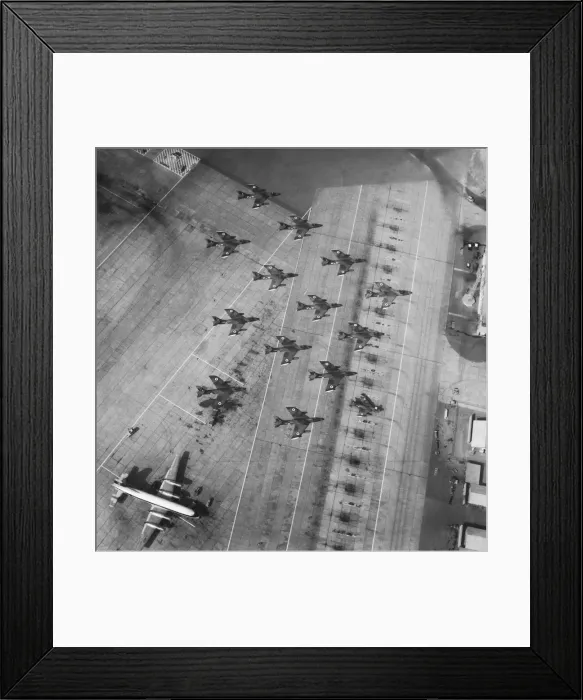 Framed Print : Hawker Hunter F-6