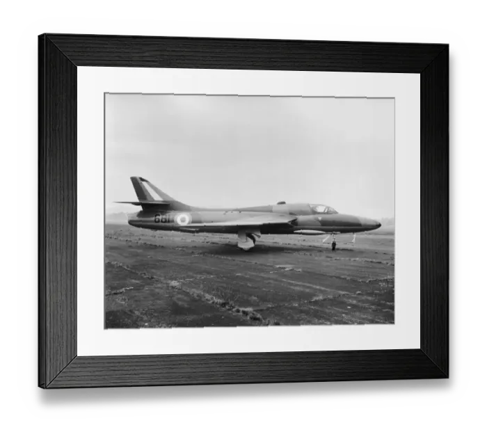 Framed Print : Hawker Hunter Framed Print : Hawker Hunter